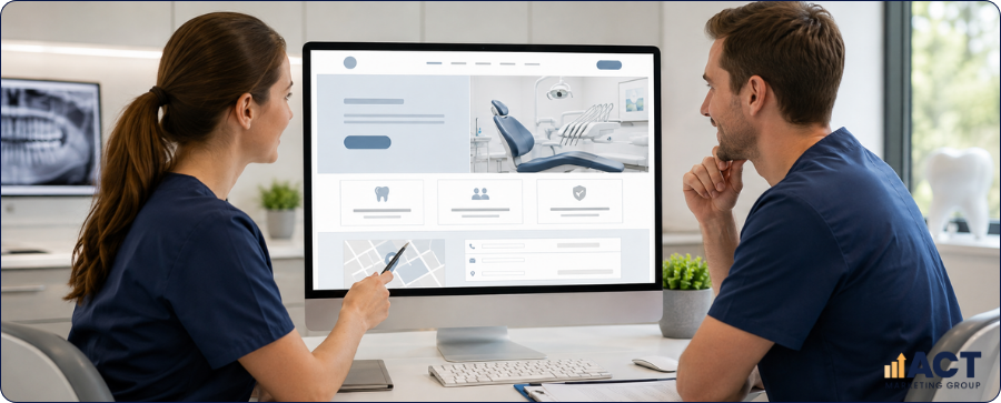 Dental Practice Web Design for Enquiry Clarity Above-The-Fold Structure for Key Pages (1)