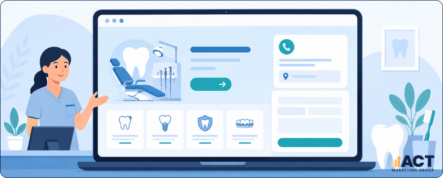 Dental Practice Web Design for Enquiry Clarity Above-The-Fold Structure for Key Pages (3)