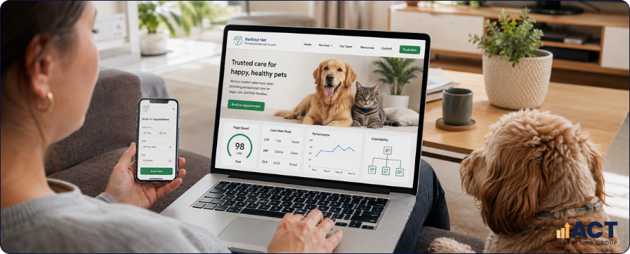 Technical SEO Fixes for Australian Vet Websites Page Speed, Core Web Vitals, and Crawlability Made Simple (1)