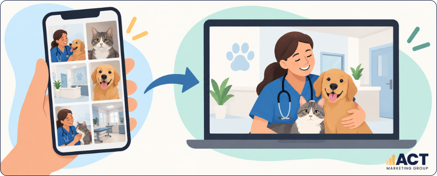 How Veterinary Clinics Can Use Real Staff, Pets and Clinic Photos to Produce Better Ad Creatives (4)